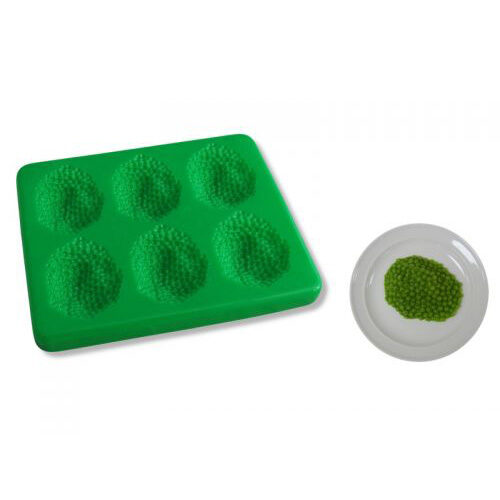 Silicone Puree Food Mould with Lid - Peas - M7