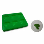 Smoothfood Silicone Food Mould with Lid - Broccoli - M1