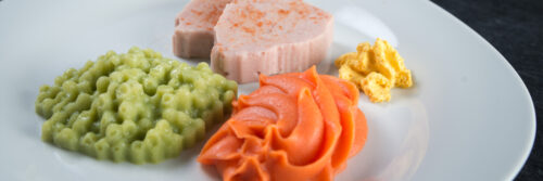 Silicone Puree Food Mould with Lid - Peas - M7 - Image 2