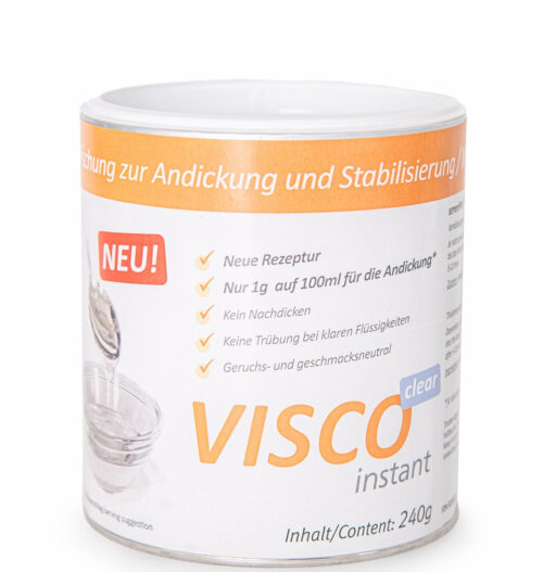 VISCO Clear Instant Thickener for Hot and Cold Liquids 240g